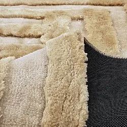 Tapis shaggy - Karbala (crème/beige)