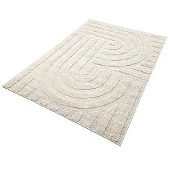 Tapis moelleux - Naha (blanc cassé)