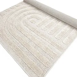Tapis moelleux - Naha (blanc cassé)