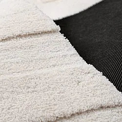Tapis shaggy - Paxos (crème)