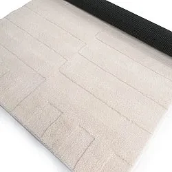 Tapis shaggy - Paxos (crème)