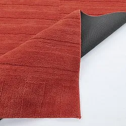 Tapis shaggy - Paxos (terre cuite)