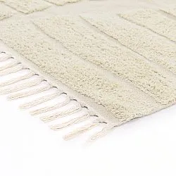 Tapis shaggy - Rani Natural Cotton Shaggy (beige)