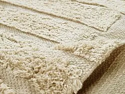 Tapis shaggy - Rani Natural Cotton Shaggy (beige)