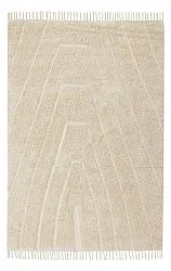 Tapis shaggy - Sivia Natural Cotton Shaggy (beige)