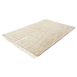 Tapis shaggy - Sivia Natural Cotton Shaggy (beige)