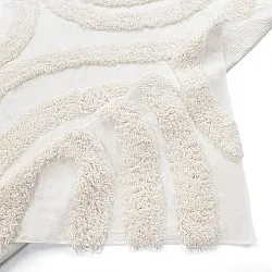 Tapis shaggy - Sivota Natural Cotton Shaggy (blanc cassé)