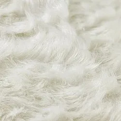 Tapis shaggy - Sohar (blanc)