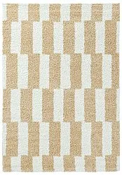 Tapis à poils longs - Tamri (beige/blanc)