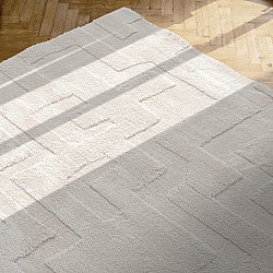 Tapis shaggy - Tripoli (crème)