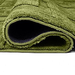 Tapis shaggy - Tripoli (vert mousse)