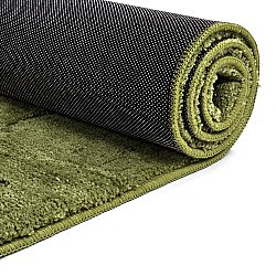 Tapis shaggy - Tripoli (vert mousse)