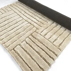 Tapis shaggy - Tyros (beige/crème)
