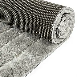 Tapis shaggy - Tyros (crème/gris)