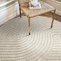 Tapis ronds - Wendy (beige)