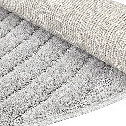 Tapis ronds - Wendy (gris clair)