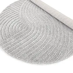 Tapis ronds - Wendy (gris clair)