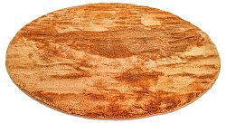 Tapis rond - Aranga Super Soft Fur (orange)
