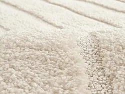 Tapis à poils longs - Elvira (blanc cassé)