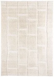 Tapis moelleux - Juna (blanc cassé)