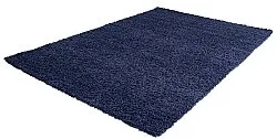 Tapis moelleux - Zoe (bleu foncé)