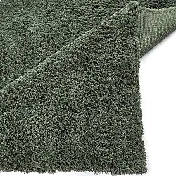 Tapis shaggy - Combarro Solid Cotton Shaggy (vert)