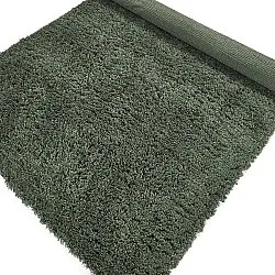 Tapis shaggy - Combarro Solid Cotton Shaggy (vert)