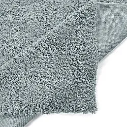 Tapis shaggy - Combarro Solid Cotton Shaggy (bleu clair)