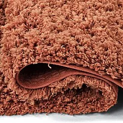 Tapis shaggy - Combarro Solid Cotton Shaggy (orange clair)