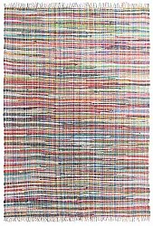 Tapis patchwork - Sadon (orange/multicolore)