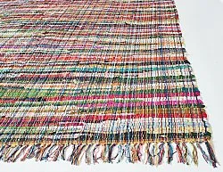 Tapis patchwork - Sadon (orange/multicolore)