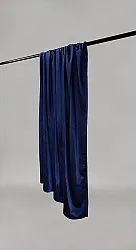 Rideaux - Rideau en velours Marlyn (bleu foncé)