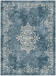Tapis Wilton - Santi (bleu/beige)