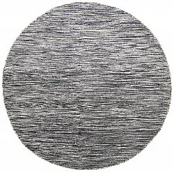 Tapis rond - Savona (noir)