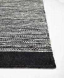 Tapis en laine - Savona (noir)