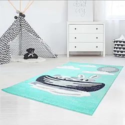 Tapis enfant - Bueno Bunny (turquoise)