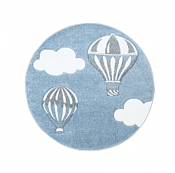 Tapis enfants - Bueno Hot Air Balloon (bleu)