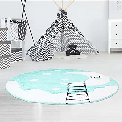 Tapis pour enfants - Bueno Moon (turquoise)