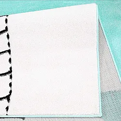 Tapis pour enfants - Bueno Moon (turquoise)