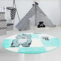 Tapis pour enfants - Bueno Indian Bear (turquoise)