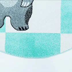 Tapis pour enfants - Bueno Indian Bear (turquoise)