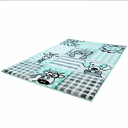 Tapis pour enfants - Bueno Animals (turquoise)