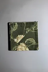 Serviettes de table en tissu - lot de 4 Dorthe (vert)