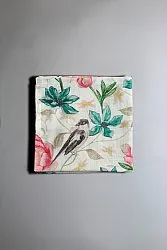 Serviettes en tissu - lot de 4 Gullan (rose)