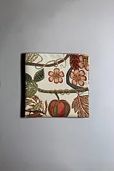 Serviettes de table en tissu - lot de 4 Lise (beige)