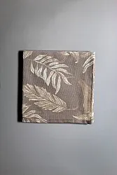 Serviettes de table en tissu - lot de 4 Lowe (beige)