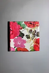 Serviettes de table en tissu - lot de 4 Magic (rose)