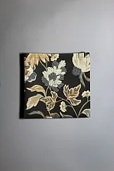 Serviettes de table en tissu - lot de 4 Mathilde (bleu)