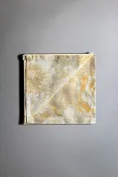 Serviettes de table en tissu - lot de 4 Soft (jaune)
