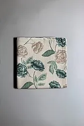 Serviettes en tissu - lot de 4 Wreath (bleu)